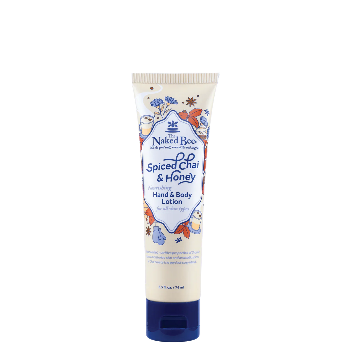 The Naked Bee 2.5 oz. Spiced Chai & Honey Hand & Body Lotion