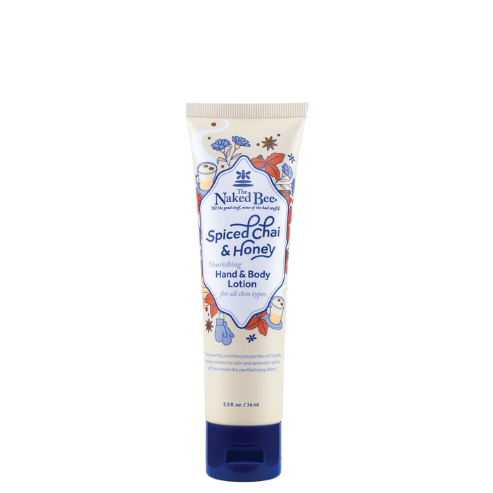 The Naked Bee 2.5 oz. Spiced Chai & Honey Hand & Body Lotion