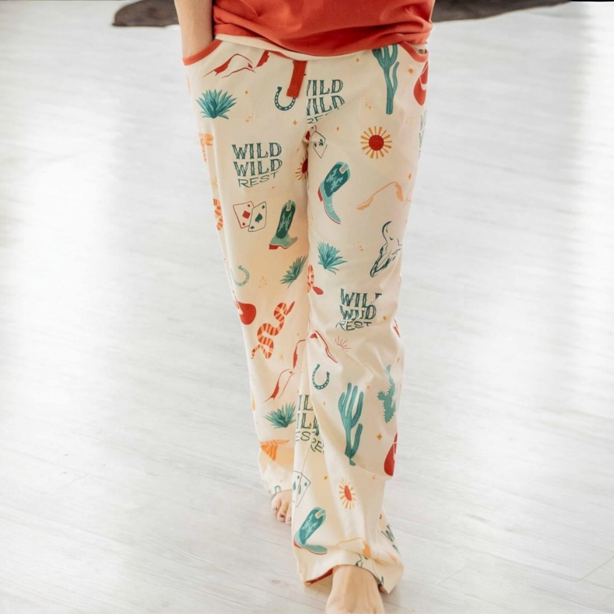 Wild Wild Rest Women's Regular Fit PJ Pants