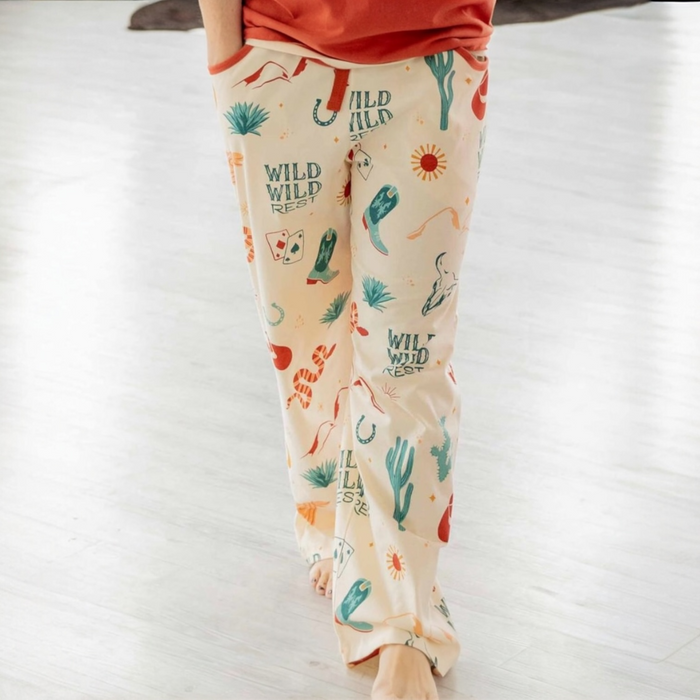 Wild Wild Rest Women's Regular Fit PJ Pants