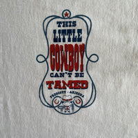 This Little Cowboy Can’t Be Tamed Kids Youth T-Shirt