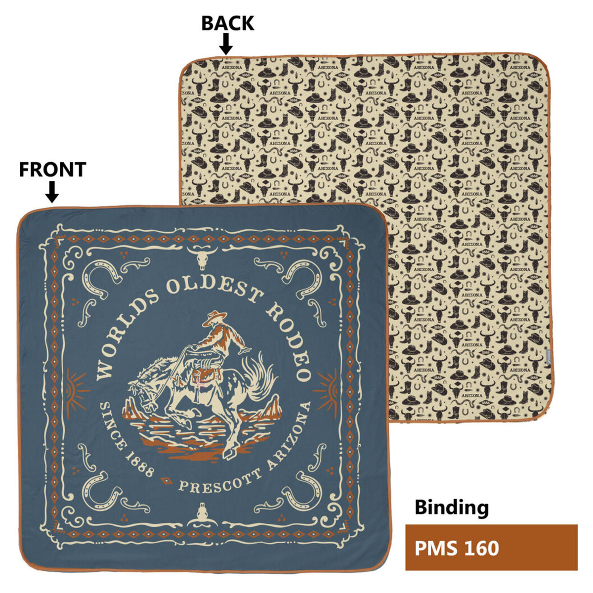 “World's Oldest Rodeo” Daniel Blanket