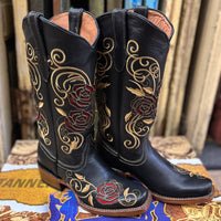 Tanner Mark Rosa Cowgirl Boots