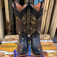 Tanner Mark Rosa Cowgirl Boots