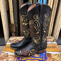 Tanner Mark Rosa Cowgirl Boots