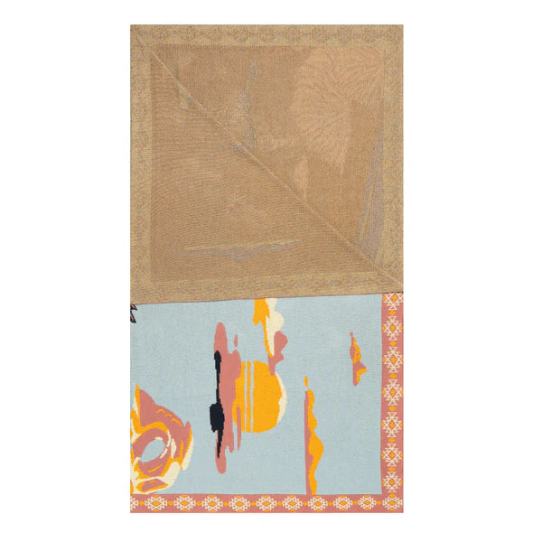 Myra Long Bronco Rider Throw Blanket