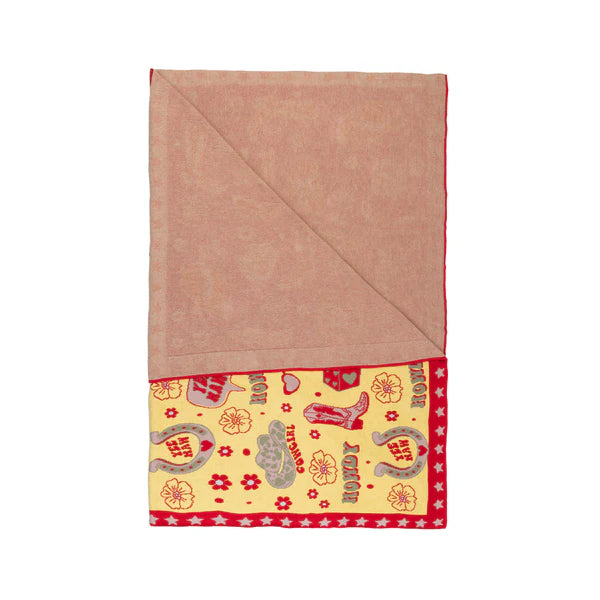 Myra Howdy & Yeehaw Throw Blanket
