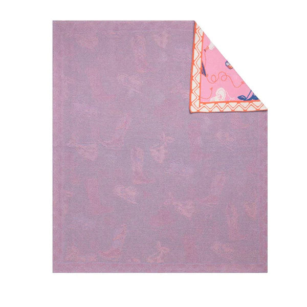 Myra Prairie Rose Roundup Throw Blanket