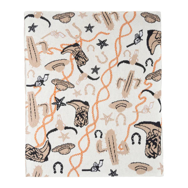 Myra Snuggle Spurs Baby Blanket