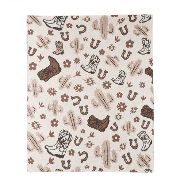 Myra Wild West Wrap Baby Blanket