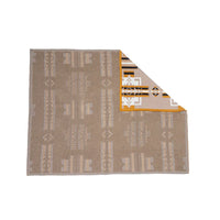 Myra Golden Pueblo Throw Blanket