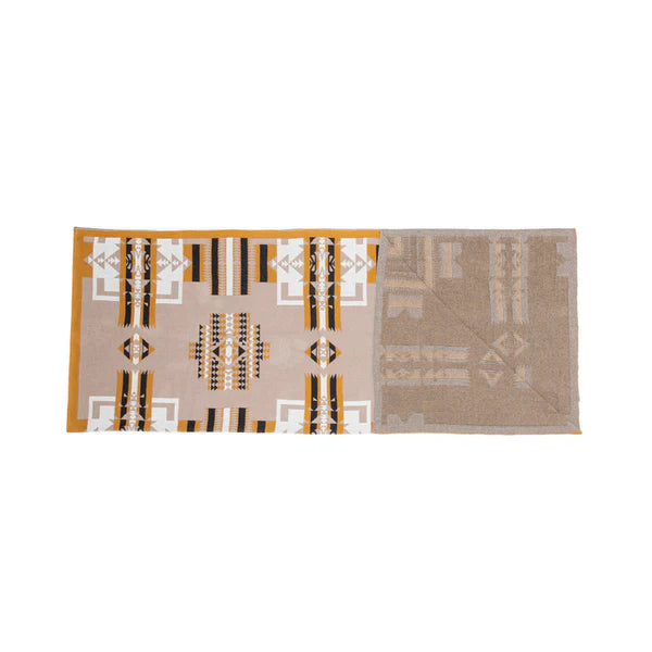 Myra Golden Pueblo Throw Blanket