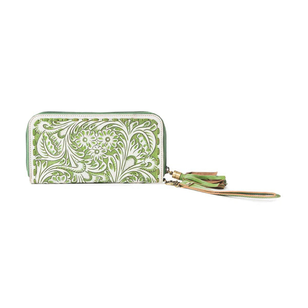 Myra Miss Western Wallet In Green