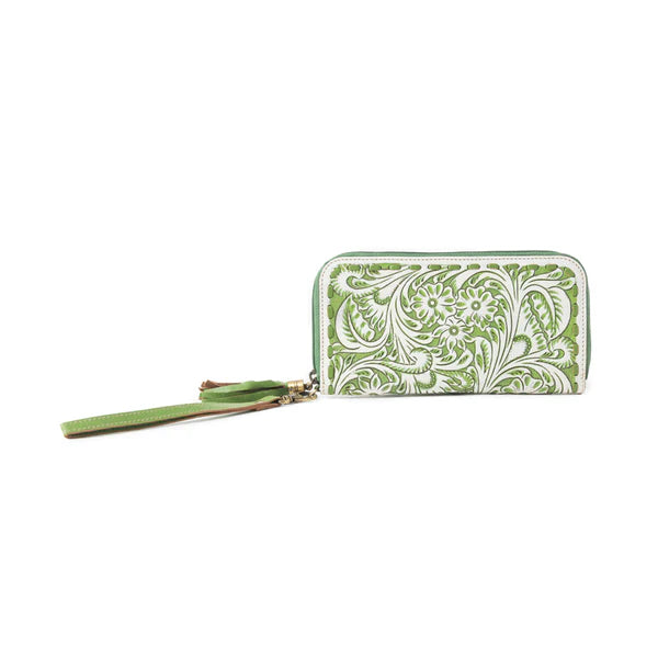 Myra Miss Western Wallet In Green