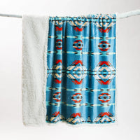 Plush Sherpa Throw Blankets