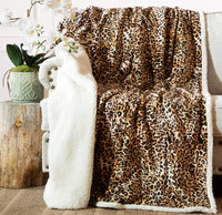 Plush Sherpa Throw Blankets