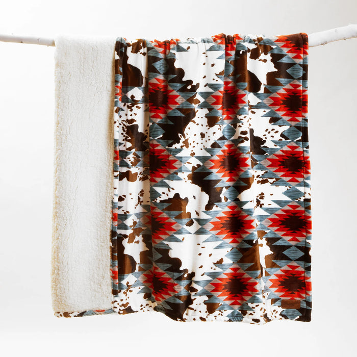 Wrangler Southwest Sherpa Blanket