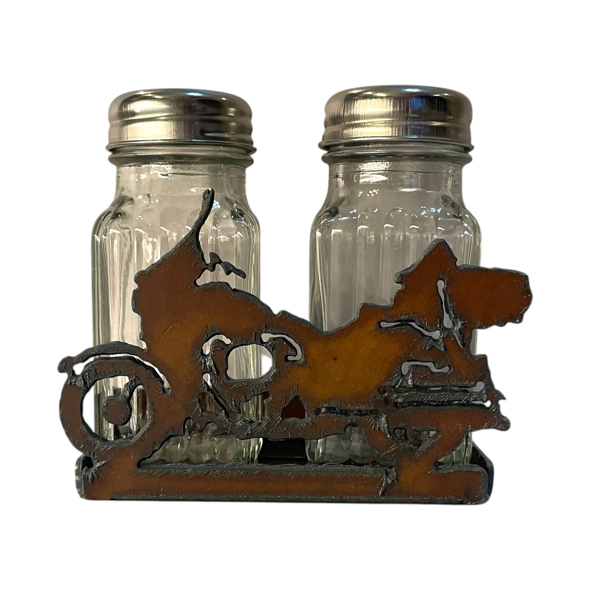 Arizona Made Metal Salt and Pepper Shakers