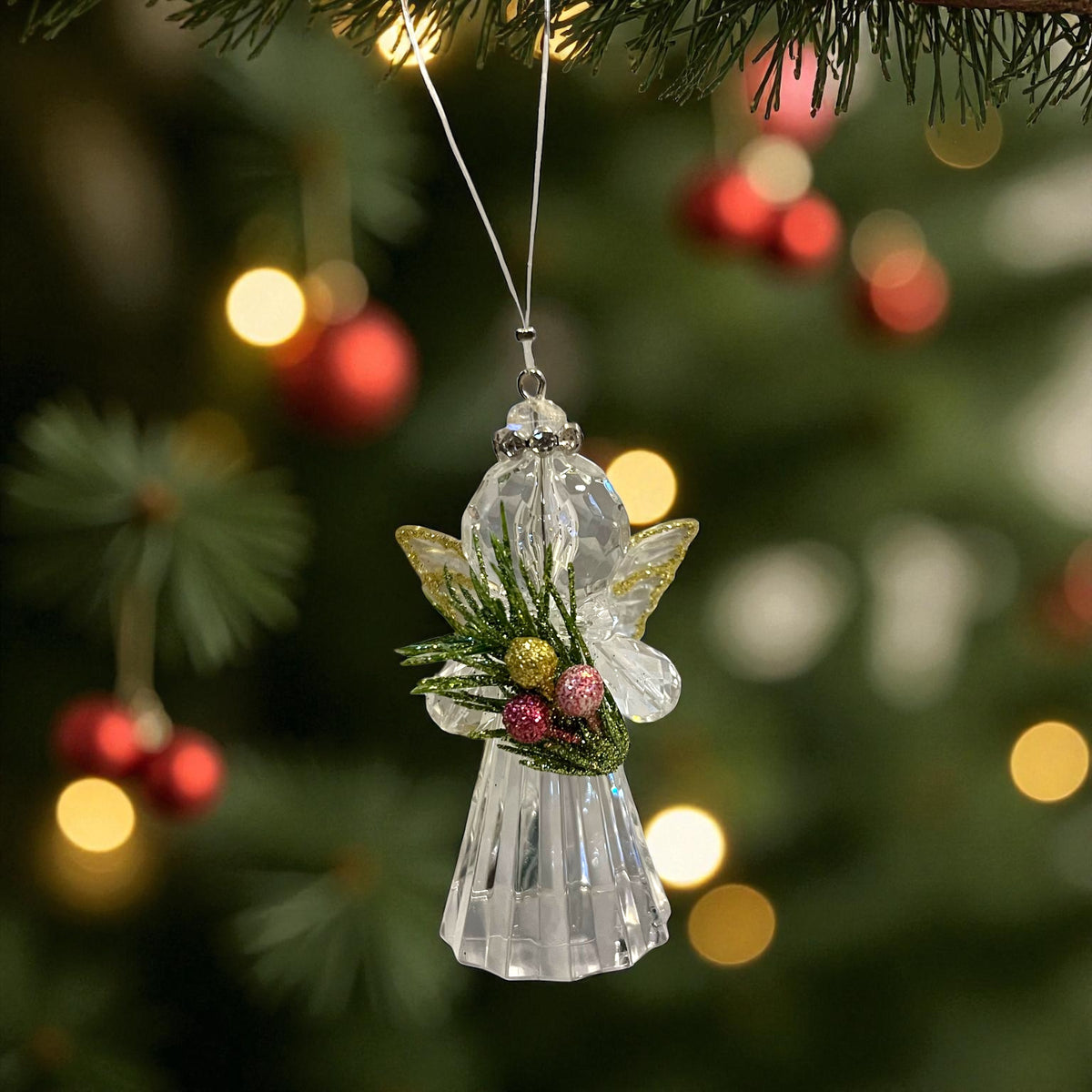 Teeny Mistletoe Angels