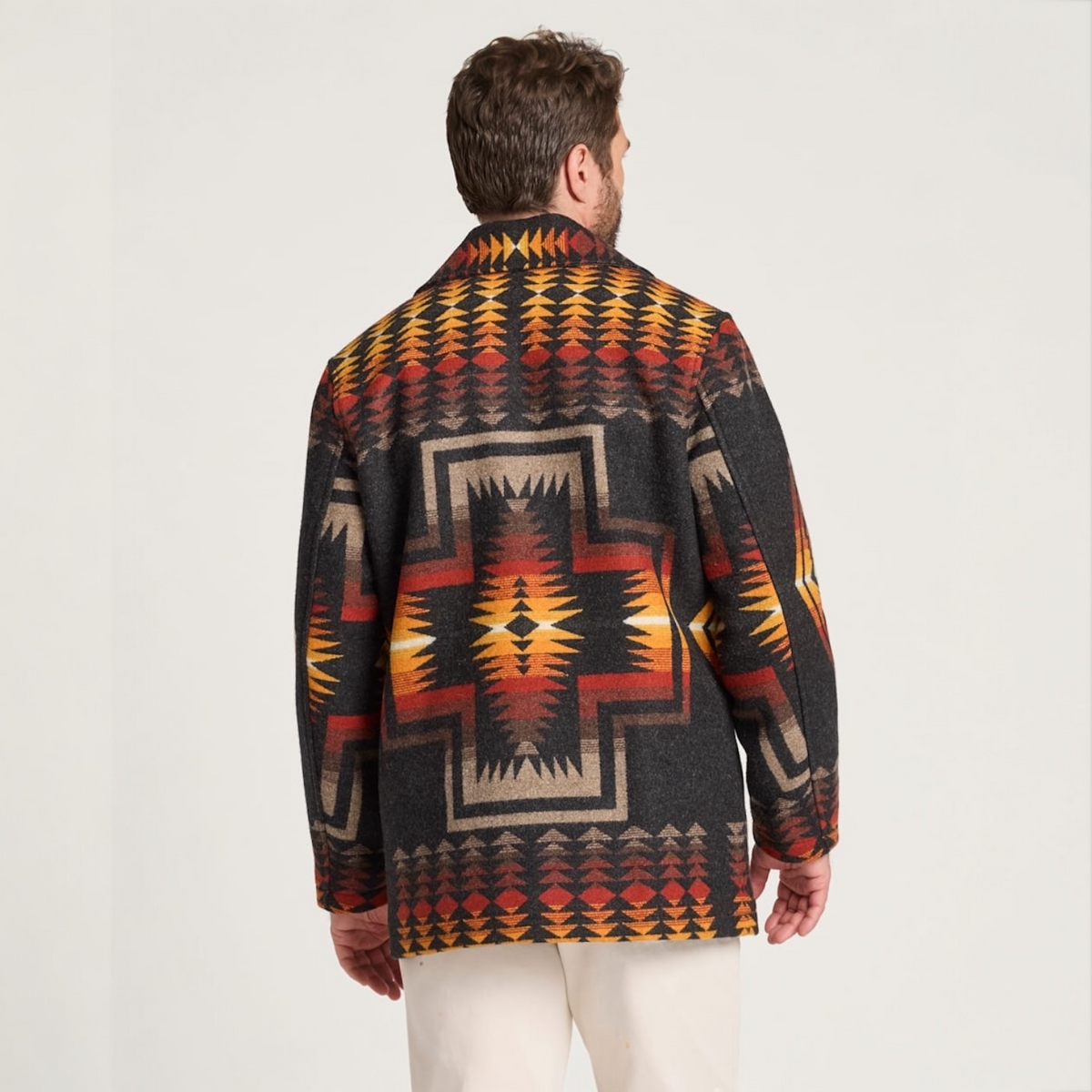 Pendleton Men’s Harding Heritage Wool Overcoat