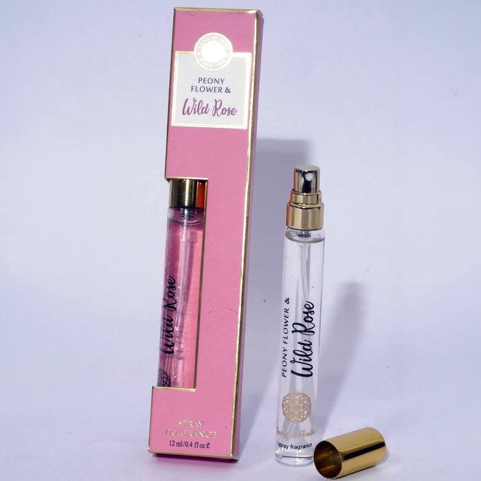 Wild Rose & Peony Flower Spray Perfume - Song of India: Wild Rose / 12mL