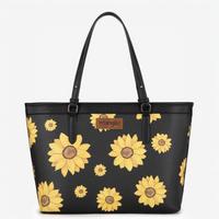 Wrangler Sunflower Print Wide Tote Bag
