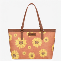 Wrangler Sunflower Print Wide Tote Bag