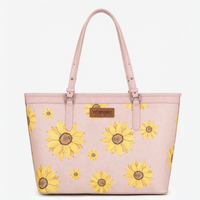 Wrangler Sunflower Print Wide Tote Bag