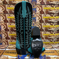 Tanner Mark Sweetwater Women’s Turquoise Suede Boots