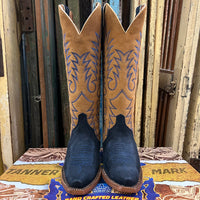 Tanner Mark Auburn Women’s Triad Navy Blue Suede Boots