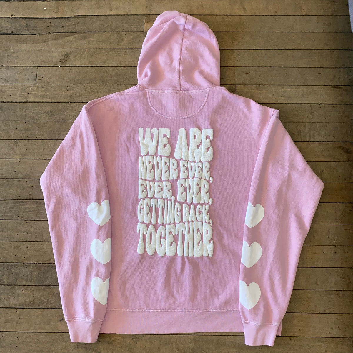 Pink Heart Drawn West Sweatshirt