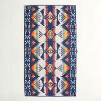 Pendleton Nehalem Navy Jacquard Spa Towel