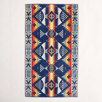 Pendleton Nehalem Navy Jacquard Spa Towel