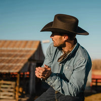 Stetson Corral 4X Chocolate Cowboy Hat