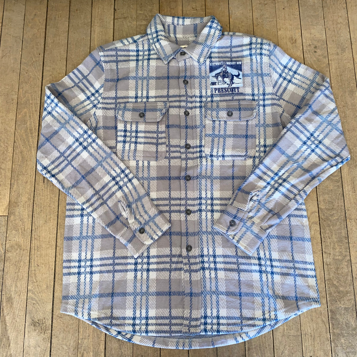 Historic Whiskey Row Prescott Arizona Flannel