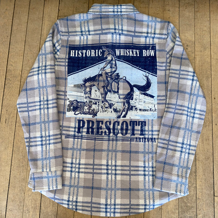 Historic Whiskey Row Prescott Arizona Flannel