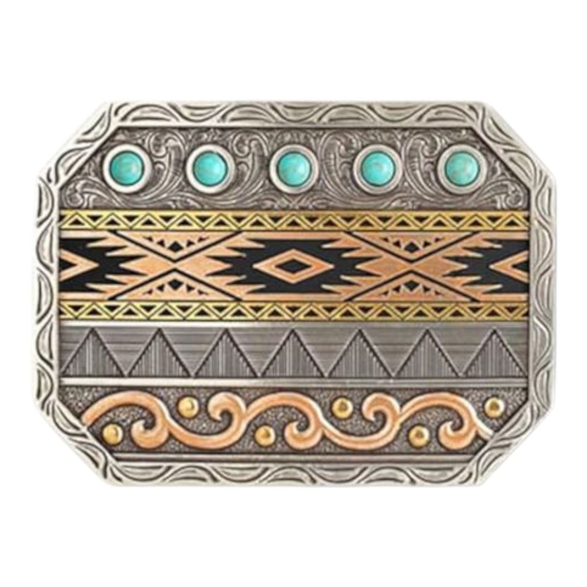 Ariat Rectangle Engraved Buckle