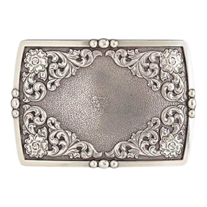 Ariat Rectangle Floral Engraved Buckle