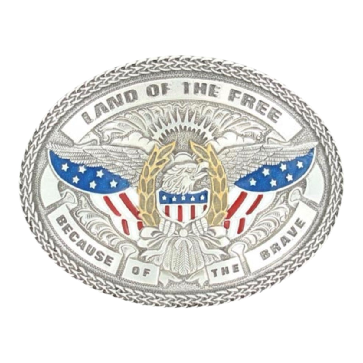 Men's Land Of The Free Buckle