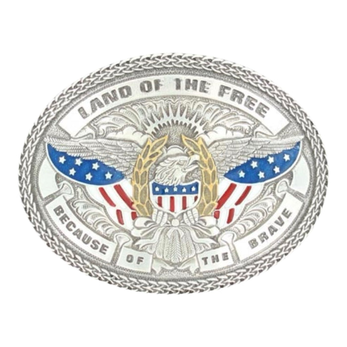 Men's Land Of The Free Buckle