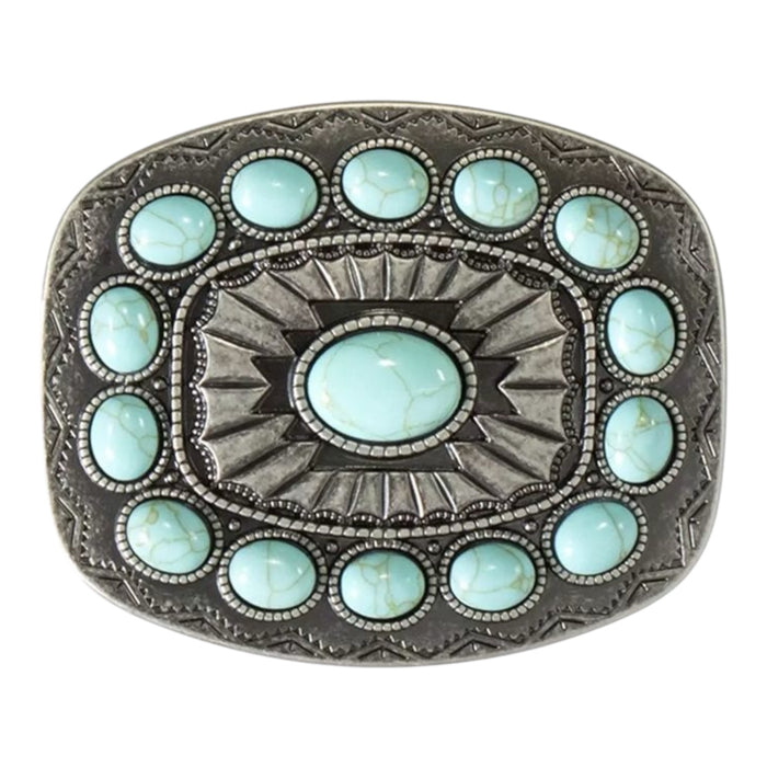 Blazin Roxx Rectangle Buckle Southwest