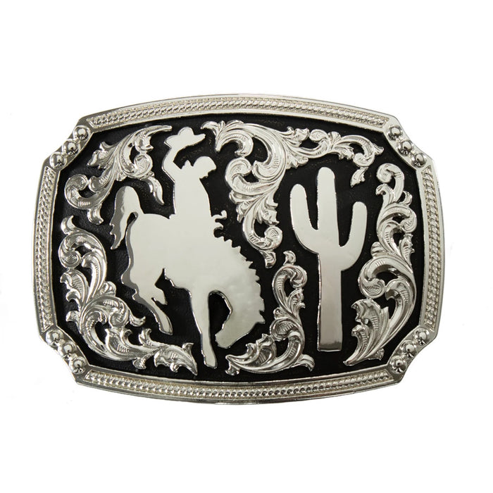Nocona Men's Silhouette Bronco Rider Buckle