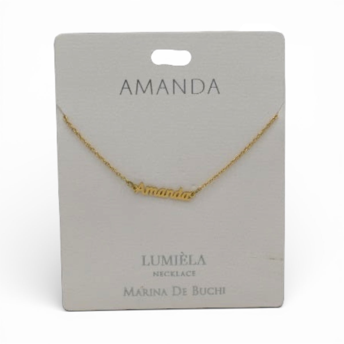 Name Necklace - A’s