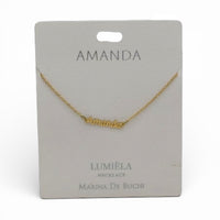 Name Necklace - A’s