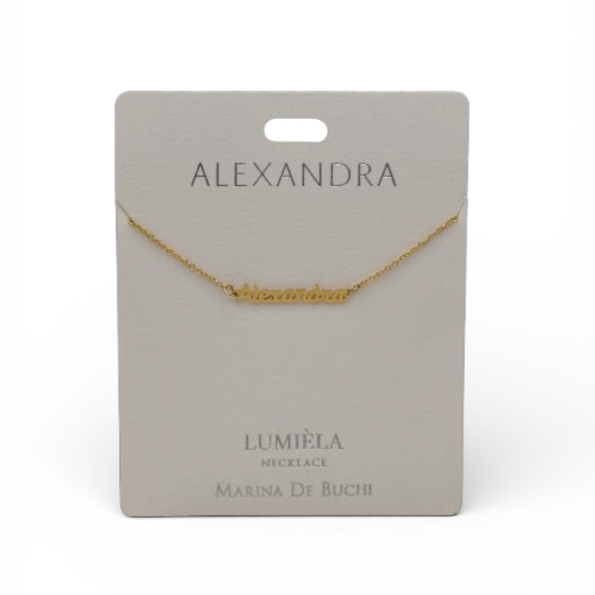 Name Necklace - A’s