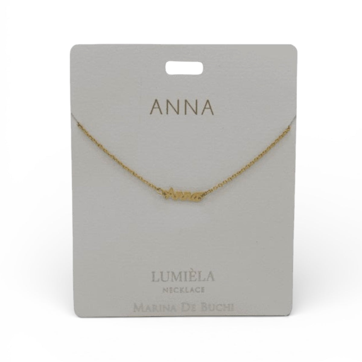 Name Necklace - A’s