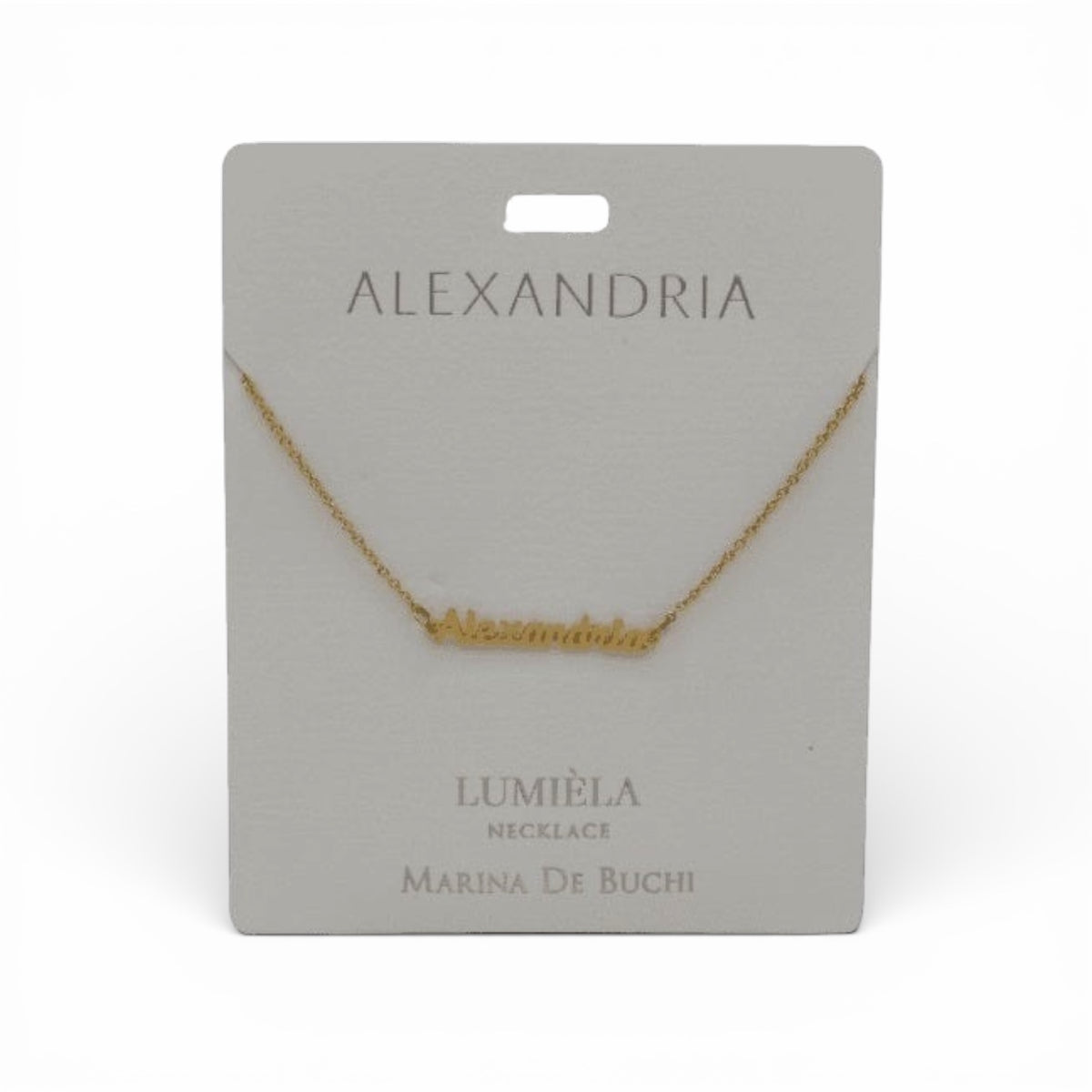 Name Necklace - A’s