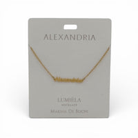 Name Necklace - A’s