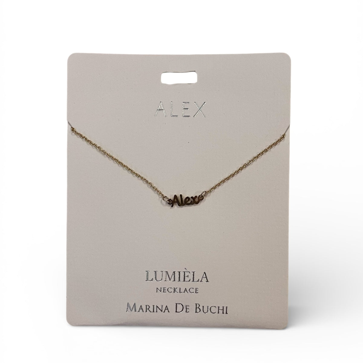 Name Necklace - A’s