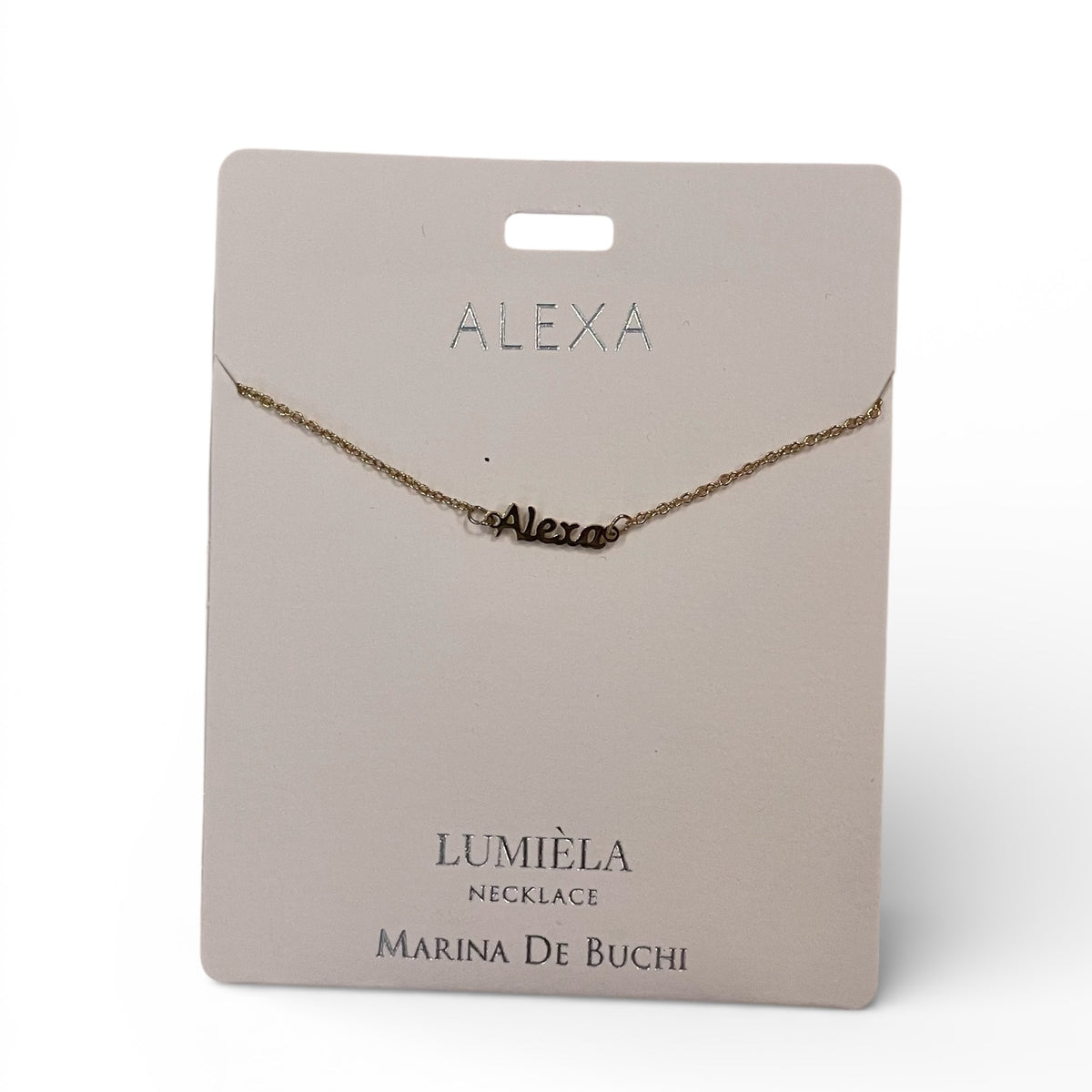 Name Necklace - A’s